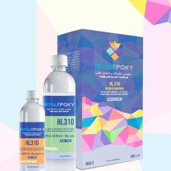Royal Epoxy - HL310 Clear Art Epoxy Resin Kit (800g) 3:1 Non-Toxic Ultra Clear UV resistant