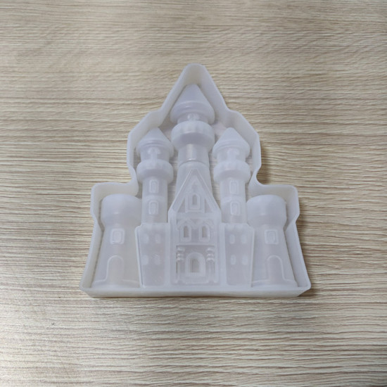 Castle Epoxy Resin Silicone Mold - SA 9 Castle Epoxy Resin Silicone Mold - SA 9