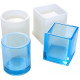 Hollow Cube and Cylinder Epoxy Resin Silicone Mold - SB 4 Hollow Cube and Cylinder Epoxy Resin Silicone Mold - SB 4