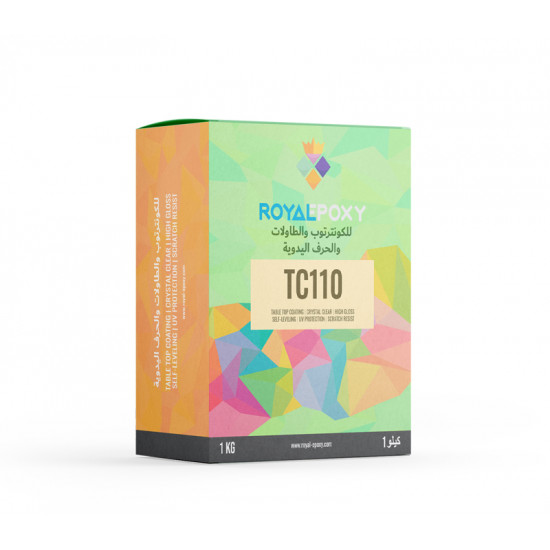 Royal Epoxy – TC110 (1 Kg) Epoxy Resin Engineered specifically for Bar Tops Tabletops Countertops